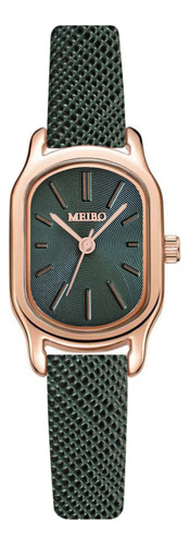 Reloj Moderno Meibo Para Mujer, Vestido Casual De Acero Inox