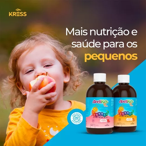 Apetikds bc Suplemento Alimentar de Vitaminas e Minerais 4x240ml