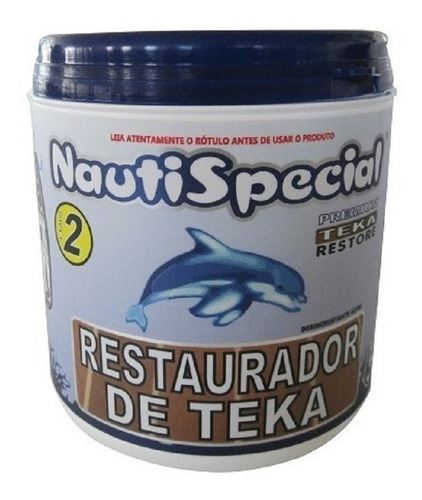 Restaurador De Teka Sal Azedo Nautispecial Premium 500g Pó