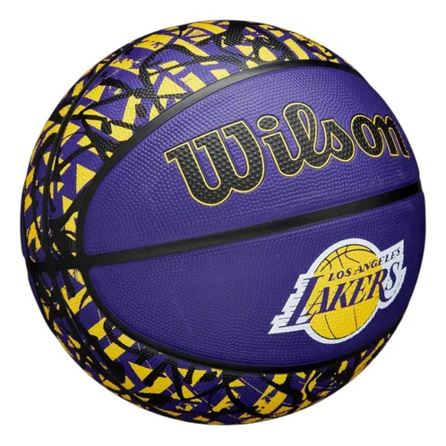 Balón Basquetbol Nba Graffitti Lakers #7 ¡incluye Envío!