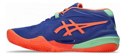 Zapatillas Asics Gel Resolution X Padel Azul Cobalto Coral