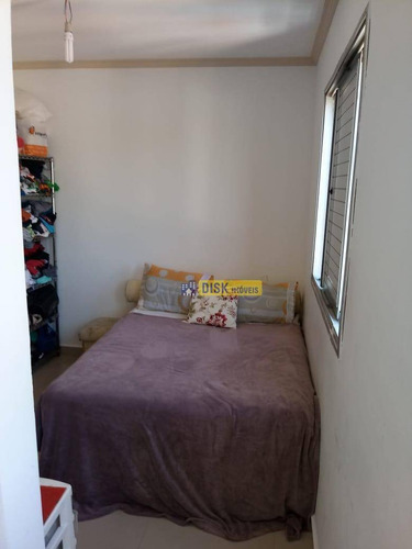 Imagem 4 de 8 de Apartamento Com 1 Dormitório À Venda, 47 M² Por R$ 265.000,00 - Jardim Do Mar - São Bernardo Do Campo/sp - Ap2140