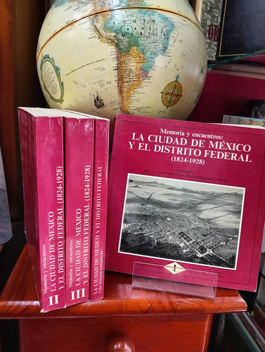La Ciudad De México Y El Distrito Federal. (4 Tomos) (usado) (Usado)