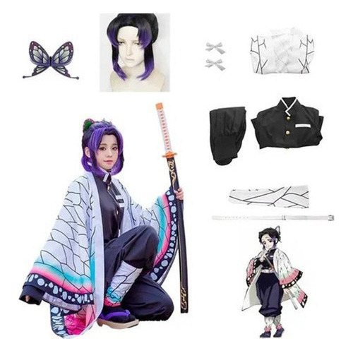 Set De Disfraz De Cosplay For Children Tsuyuri Kanao With Pe