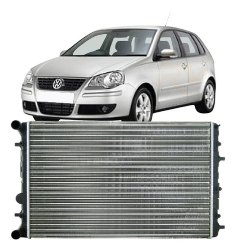 Radiador De Agua Magneti Marelli Vw Gol, Polo, Spacefox