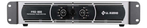 Kit Amplificador Pro2600 + Pré Amplificador Pr-200 Ll Áudio Cor Preto Potência De Saída Rms 150 W 127/220v
