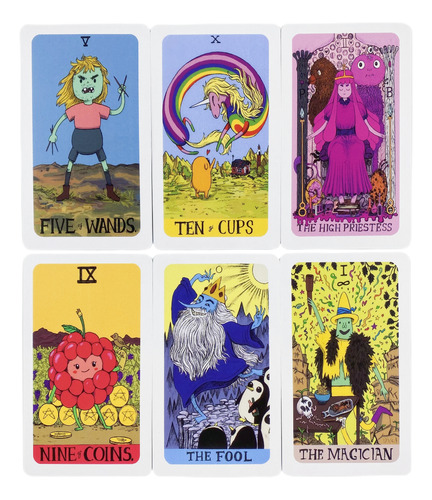 Tarot De Cartas De Adventure Time, 78 Mazos, Oracle Qk