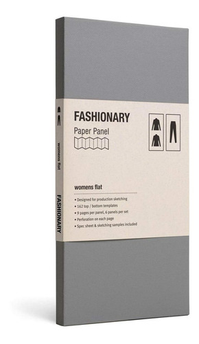 Fashionary Panel De Papel Para Mujeres( Women´s Flat)