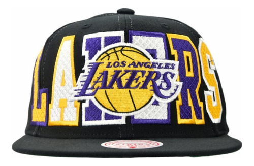 Los Angeles Lakers Nba Gorra Varsity Bust Mitchell And Ness