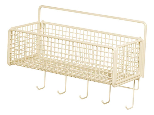 Spice Rack Organizador De Metal 27cmx15cmx13cm Con Ganchos