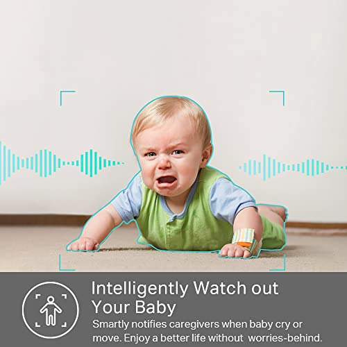 Kasa Smart 2k Security Camera Para Baby Monitor, 4mp Hd Indo