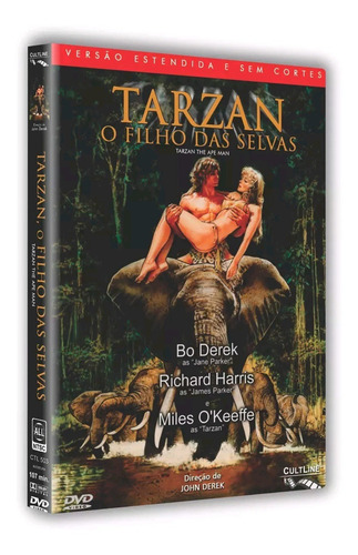 Tarzán: El hijo de la jungla - DVD - Bo Derek