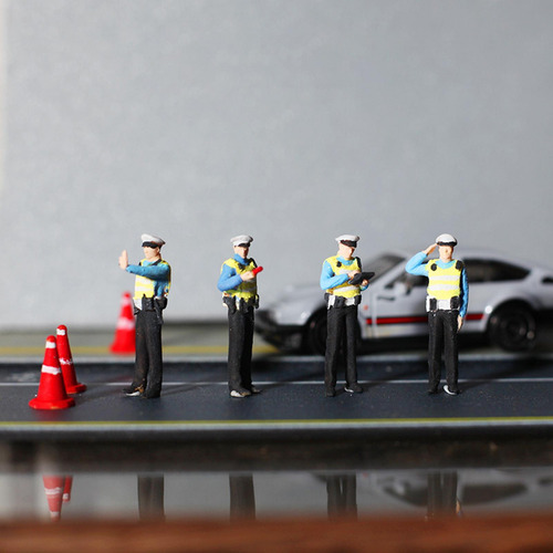 Figuras De Personas En Miniatura A Escala 1/64, Decoración