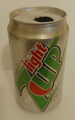 Lata Vacía Gaseosa Antigua 7up Light 354ml