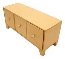 Comprar Cajonera De Escritorio Con Tres Cajones Madera Deco Mdf