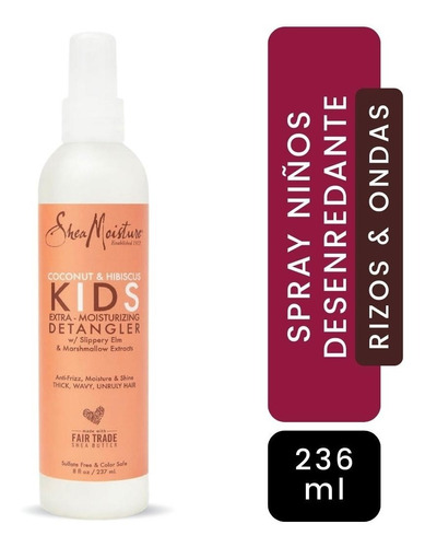 Spray Desenredante Para Niños Shea Moisture Rizos