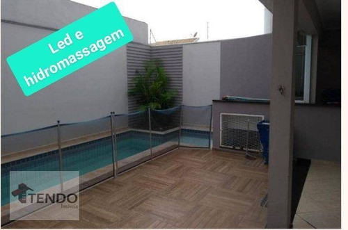 Imagem 9 de 18 de Sobrado Com 5 Dormitórios À Venda, 265 M² Por R$ 1.100.000,00 - Jardim Esplanada - Indaiatuba/sp - So0278