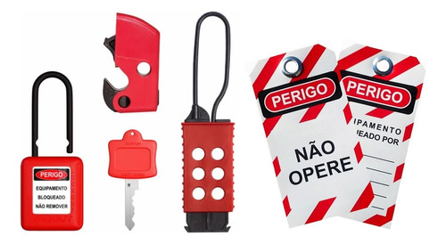 Kit Bloqueio Para Disjuntor Kbd - Tagout