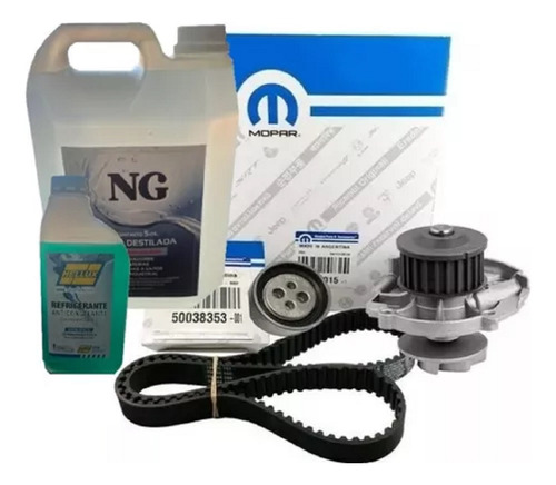 Kit Distribucion Fiat Uno Fioriono 1.3 8v Fire + Bomba Agua