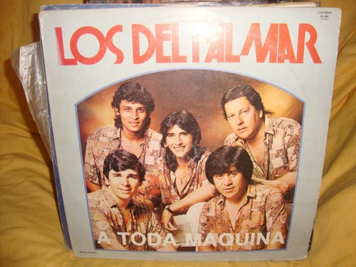 Vinilo Los Del Palmar A Toda Maquina C3