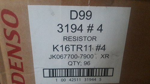 Bujia Denso Doble Electrodo K16tr11 Prado 4runner Machito