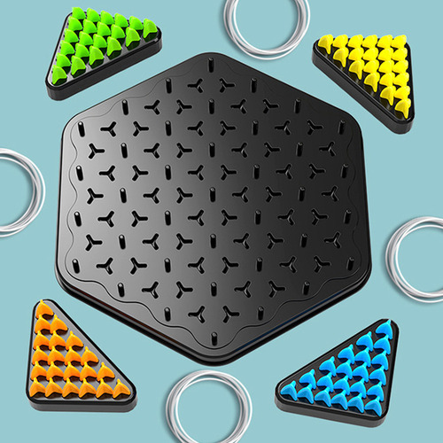 Para Nuevo Juego De Geometría Multijugador, Triangular Chess