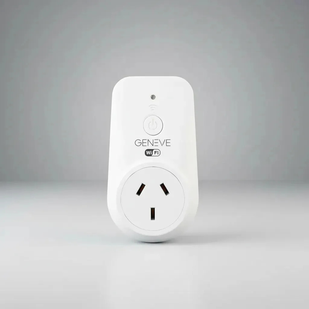 Enchufe Smart Inteligente Wifi Domotica Timer Toma 10a Mejor Color Blanco GENEVE