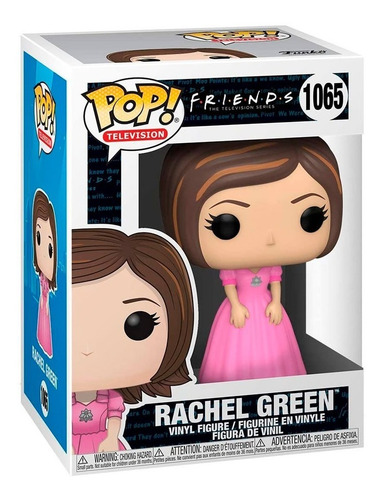 Imagen 3 de 3 de Funko Pop! Friends: Rachel En Vestido Rosa