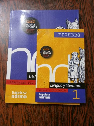 Lengua Y Literatura 1 Nuevos Desafíos Kapelusz Norma Fichero