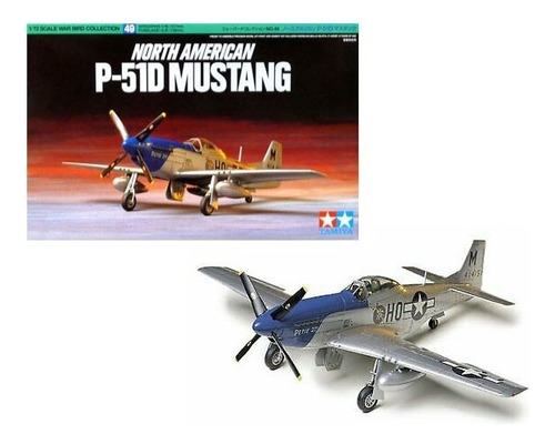 North American P-51d Mustang - 1/72 - Tamiya 60749