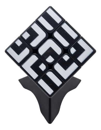 Cubo Rubik Z Cube Laberinto Original Fondo Negro