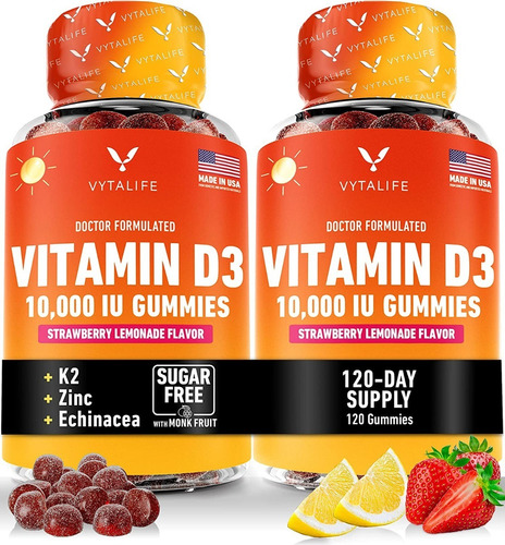 Vitamina D3 10000 Iu Vytalife - Un - Unidad a $4541