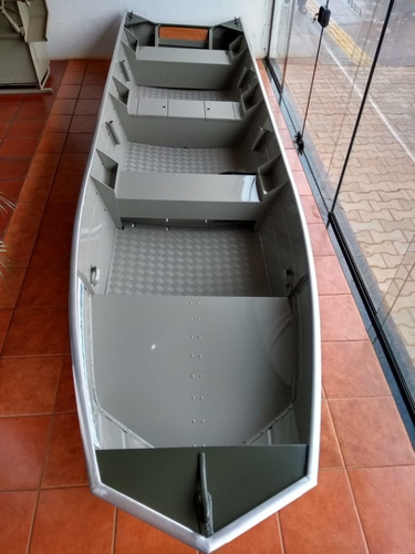 Barco De Alumínio - Semi Chata - 5 Metros - Novo - Rigon