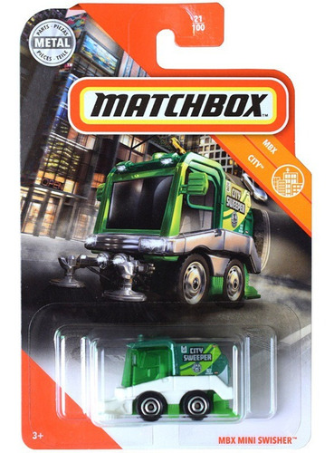 Matchbox # 21/100 - Mbx Mini Swisher - 1/64 - Gkk83