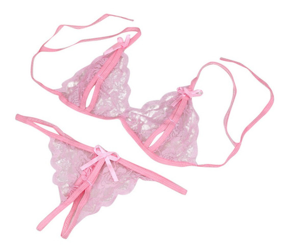 S Mujer Lady Lace Underwear Sleepwear Tanga Lingerie 4081 