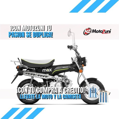 Imagen 1 de 25 de Motomel Max 110 Motozuni Exclusivo