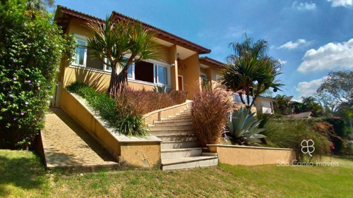 Casa Com 4 Dormitórios, 388 M² - Venda Por R$ 1.800.000,00 Ou Aluguel Por R$ 18.000,00/mês - Granja Viana - Cotia/sp - Ca1798