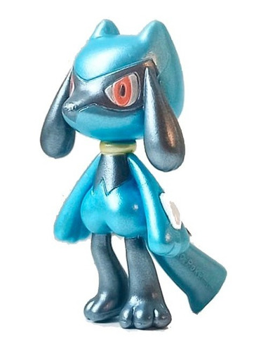 Figura Rara Pokemon Riolu Original Takara Tomy Japón 5cm