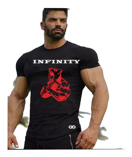 Polera Deportiva Musculosa Gym Gimnasio Infinity Oso