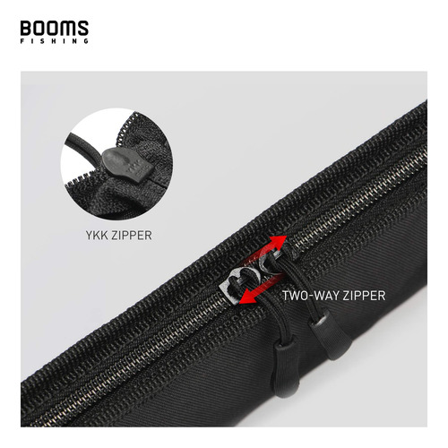 Funda Para Caña De Pescar Booms Fishing Pb1 1.63 M Portátil Color