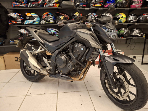 Honda C 500f Preta 2017 Super Nova, Revisada, Com Garantia