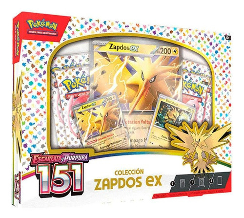 Pokemon Tcg: Zapdos Ex Colection Ingles 
