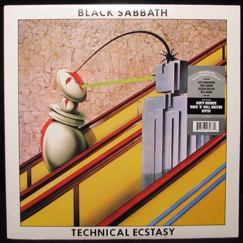 Black Sabbath Technical Ecstasy Vinilo Rock Activity