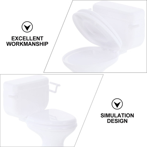 1 Juego De Miniadornos Para Decoración De Baño, Modelo De Ba