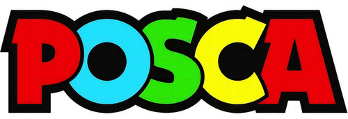 Uni Posca Marcador Pc-3m X Unidad Color Dorado