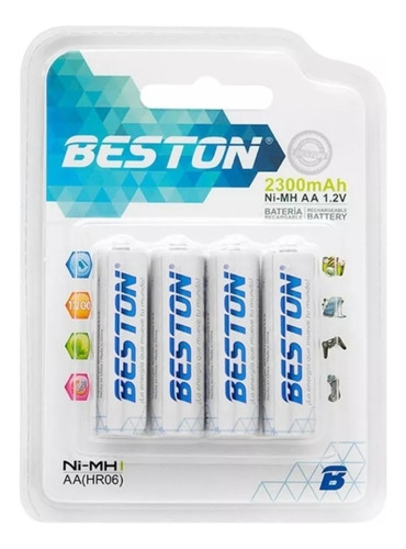 Bateria Beston Aa Recargables 2300mah