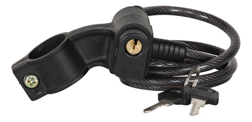 Cable Candado En Espiral Con Llaves (80 Cms)