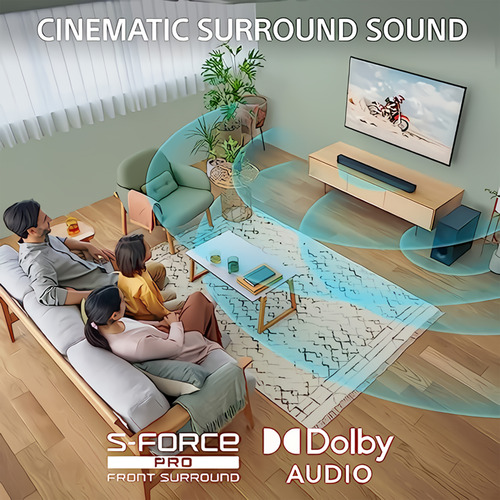 Barra De Sonido 2.1 Canales Sony Ht-s400 Altavoz Inalámbrico