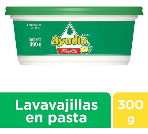 Lavavajillas En Pasta Ayudín Limón 300g