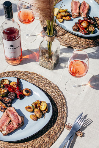 Vino Rosado Sin Alcohol Vintense Syrah 750 Ml